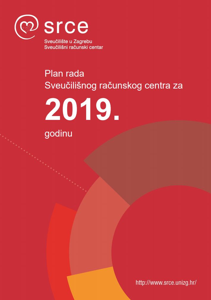 Plan rada Sveučilišnog računskog centra za 2019. godinu