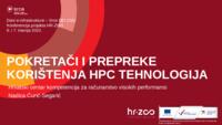 Pokretači i prepreke korištenja HPC tehnologija