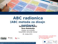 ABC radionica : ABC metoda za dizajn nastave