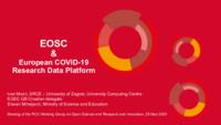 prikaz prve stranice dokumenta EOSC & European COVID-19 Research Data Platform