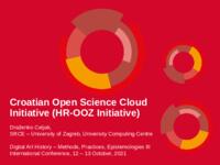prikaz prve stranice dokumenta Croatian Open Science Cloud Initiative (HR-OOZ Initiative)