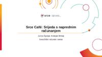 prikaz prve stranice dokumenta Srce Café: Srijeda s naprednim računanjem : prosinac 2023.